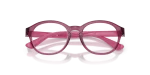 Vogue Optic VY2041 3266 Transparent Purple Vogue VY2041 3266 close-up ด้านหน้า เนื้อกรอบม่วงโปร่งใส