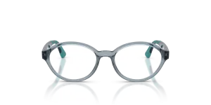 Vogue VY2043 2966 แว่นสายตาเด็กสีฟ้าอ่อนโปร่งใส ทรงวงรี สำหรับเด็ก