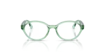 Vogue Optic VY2043 3043 Transparent Green Vogue VY2043 3043 แว่นสายตาเด็กสีเขียวโปร่งใส ทรงวงรี สำหรับเด็ก