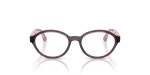 Vogue Optic VY2043 3064 Transparent Violet Vogue VY2043 3064 แว่นสายตาเด็กไนลอนม่วงโปร่งใสทรงวงรี ทั้งสองเพศ