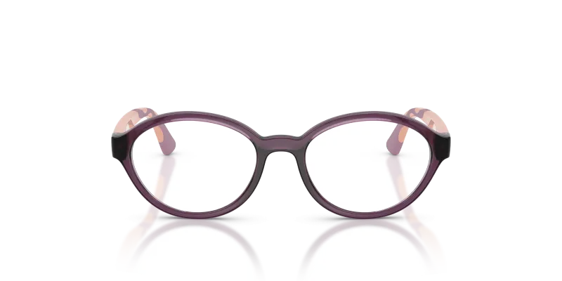 Vogue Optic VY2043 3064 Transparent Violet Vogue VY2043 3064 แว่นสายตาเด็กไนลอนม่วงโปร่งใสทรงวงรี ทั้งสองเพศ
