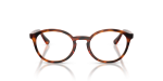Vogue VY2044 W656 แว่นสายตาเด็กกรอบไนลอนสีฮาวานาเข้ม ทรงแฟนทอสกลม สำหรับเด็ก