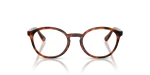 Vogue VY2044 W656 แว่นสายตาเด็กกรอบไนลอนสีฮาวานาเข้ม ทรงแฟนทอสกลม สำหรับเด็ก
