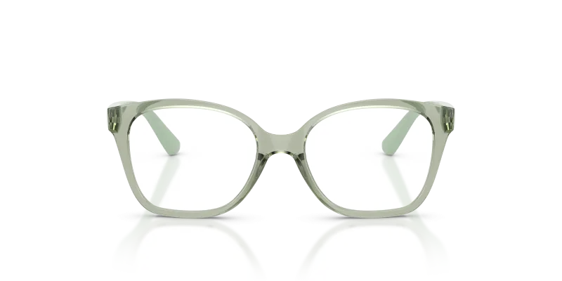 Vogue Optic VY2045 3022 Transparent Green Vogue VY2045 3022 แว่นสายตาเด็กกรอบไนลอนสีเขียวโปร่งใส ทรงผีเสื้อ สำหรับเด็ก