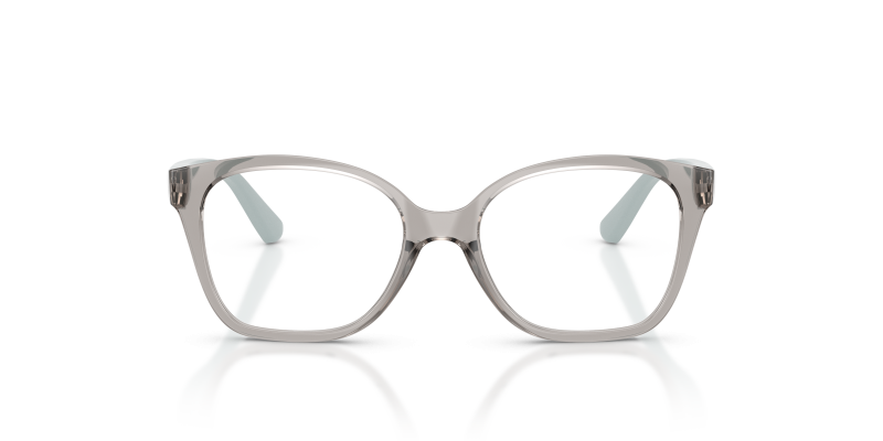 Vogue Optic VY2045 3184 Transparent Grey Vogue VY2045 3184 แว่นสายตาเด็กสีเทาโปร่งใสทรงผีเสื้อ สำหรับเด็กผู้หญิง