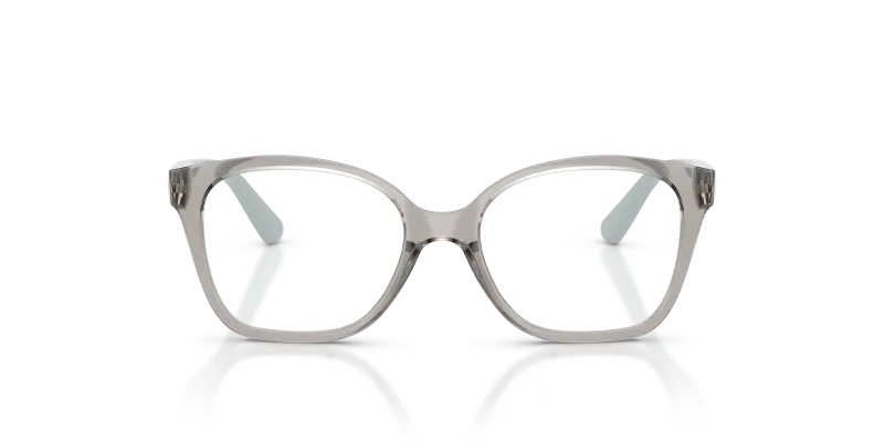 Vogue Optic VY2045 3184 Transparent Grey Vogue VY2045 3184 แว่นสายตาเด็กสีเทาโปร่งใสทรงผีเสื้อ สำหรับเด็กผู้หญิง