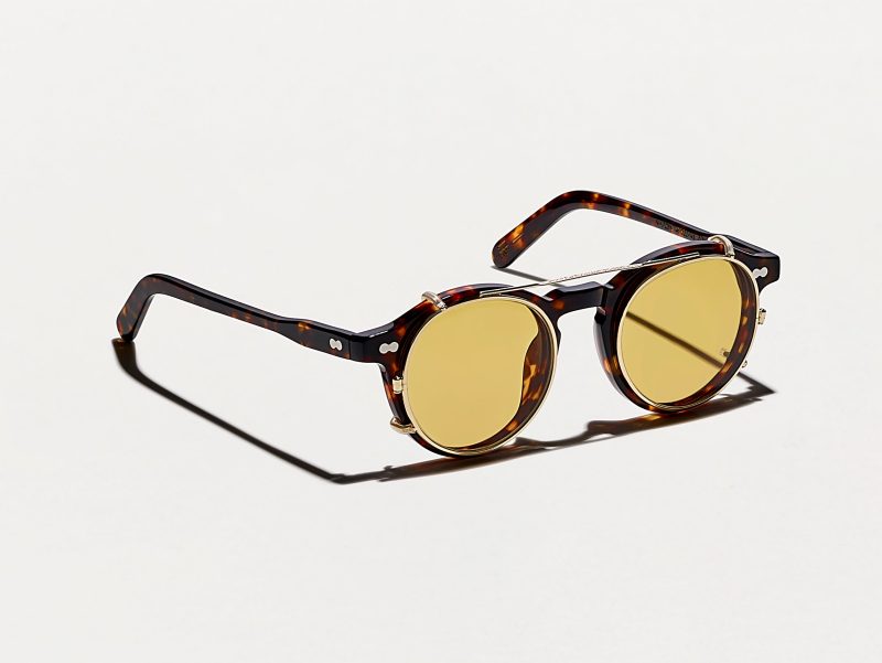 Moscot Clipzen 46 Amber