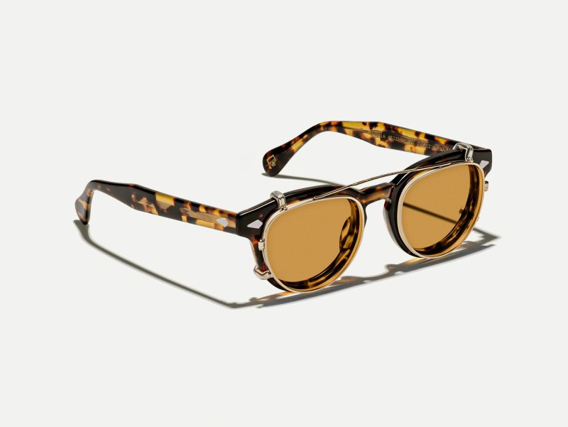 Moscot Maydela clip 46 Amber