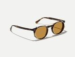 Moscot Frankie clip 51 Amber