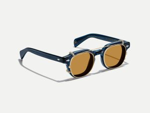 Moscot Dolt clip 46 Amber