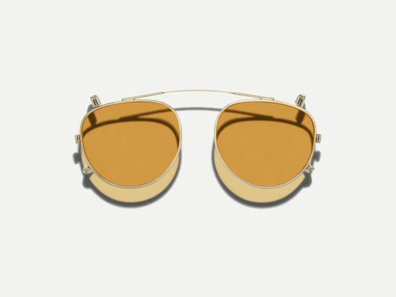 Moscot Clipzen 46 Amber