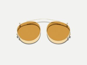 Moscot Frankie clip 45 Amber