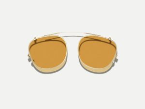 Moscot Arthur clip 51 Amber