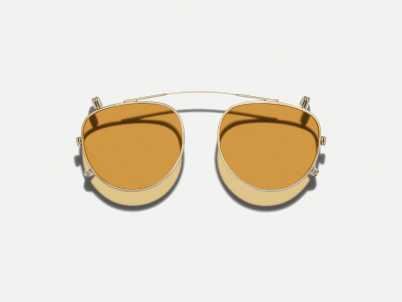Moscot Maydela clip 46 Amber