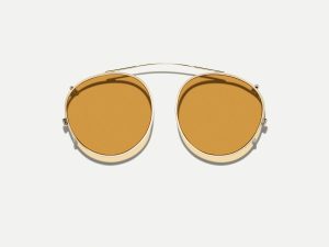 Moscot Zev clip 49 Amber