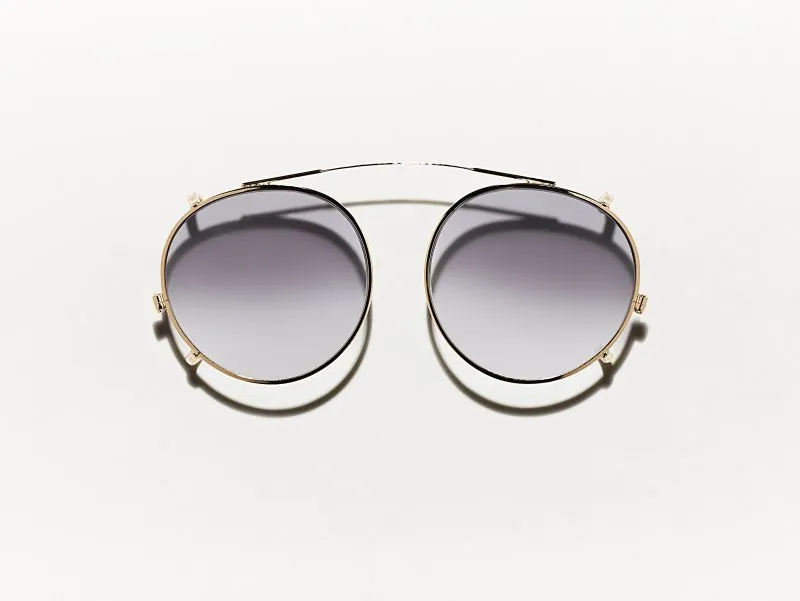 Moscot Cliptosh 44 American Grey Fade (Matte Black)