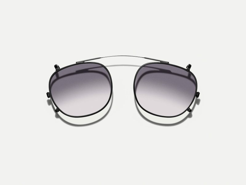 Moscot Cliptosh 52 American Grey Fade (Matte Black)