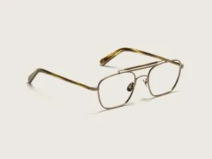 Moscot Gafilta 51 Antique Gold/Bamboo