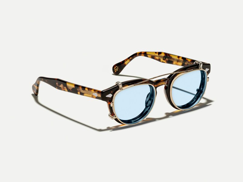 Moscot Maydela clip 46 Bel Air Blue