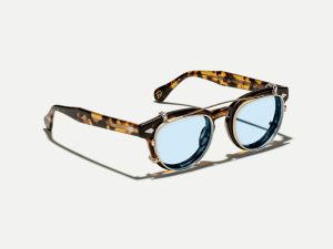 Moscot Maydela clip 49 Bel Air Blue