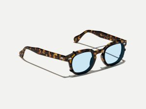Moscot Cliptosh 52 Bel Air Blue (Matte Black)