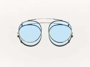 Moscot Arthur clip 48 Bel Air Blue