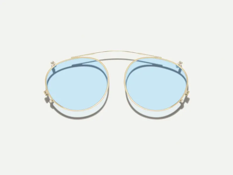 Moscot Dahven clip 47 Bel Air Blue