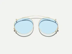 Moscot Frankie clip 45 Bel Air Blue