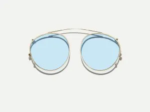 Moscot Frankie clip 48 Bel Air Blue
