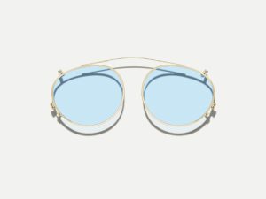 Moscot Frankie clip 51 Bel Air Blue