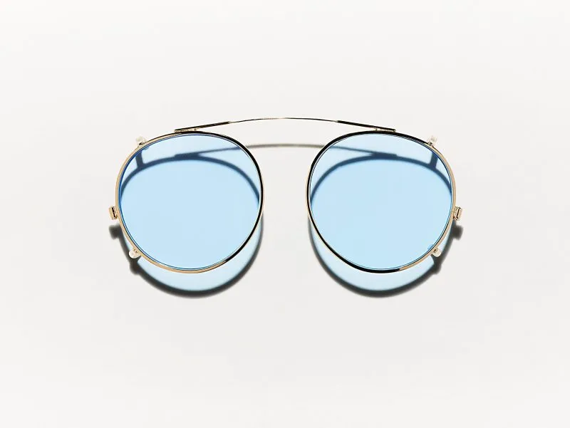 Moscot Arthur clip 51 Bel Air Blue