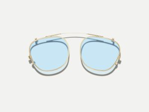 Moscot Arthur clip 45 Bel Air Blue