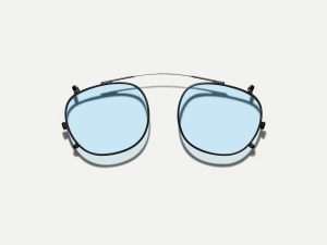 Moscot Cliptosh 46 Bel Air Blue (Matte Black)