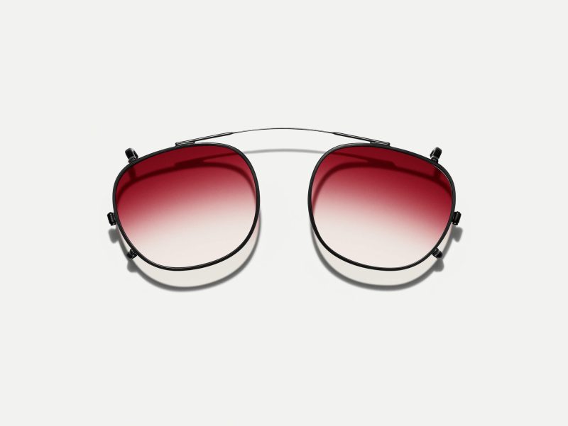 Moscot Cliptosh 49 Big Apple Fade (Matte Black)