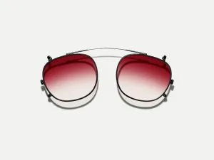 Moscot Cliptosh 52 Big Apple Fade (Matte Black)
