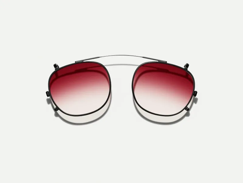 Moscot Cliptosh 52 Big Apple Fade (Matte Black)