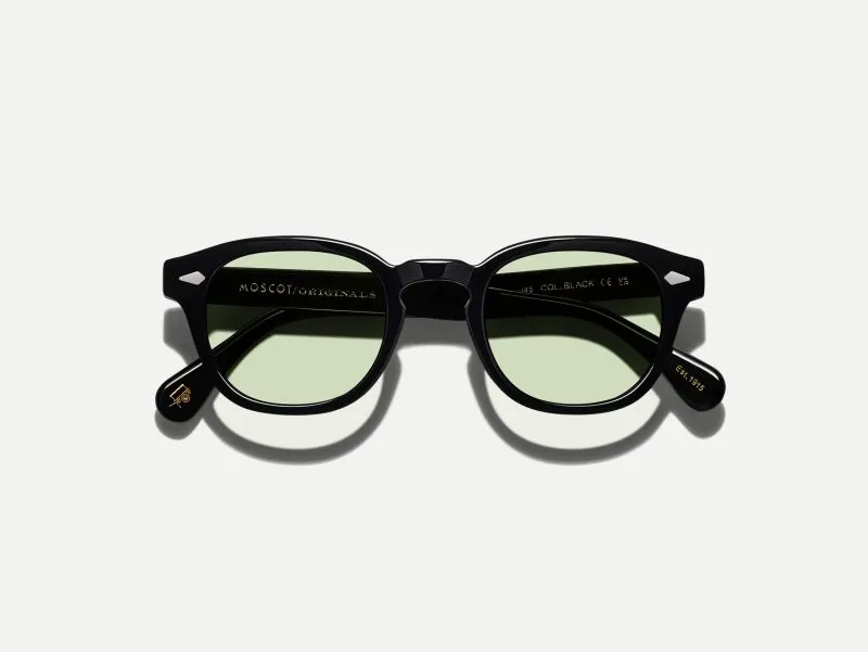 Moscot Lemtosh with green+ 46 Black