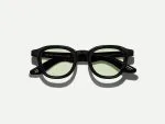 black-1.jpg Moscot Dahven with green+ 44 Black