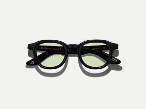 Moscot Dahven with green+ 44 Black
