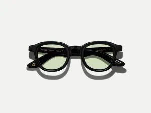 Moscot Dahven with green+ 44 Black