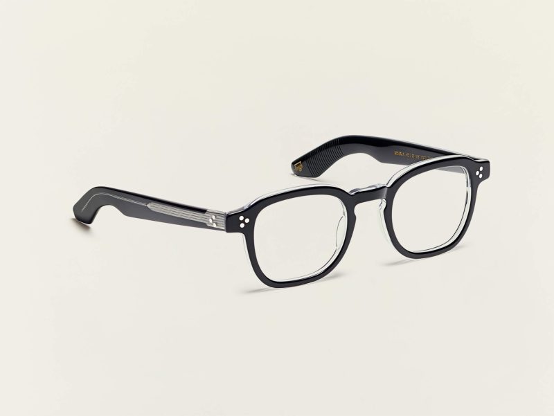 Moscot Momza 46 Black/Crystal