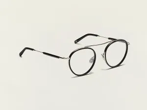 Moscot Pupik 47 Black/Silver