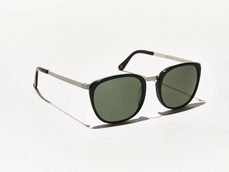 Moscot Brude 51 Black/Silver Moscot Brude 51 Black/Silver