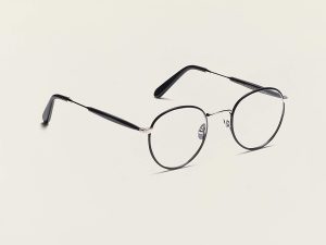 Moscot Pitsel 50 Black/Silver