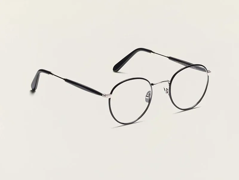 Moscot Pitsel 50 Black/Silver