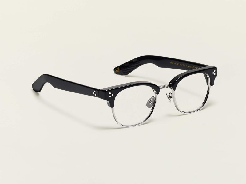 Moscot Tinif 48 Black/Silver