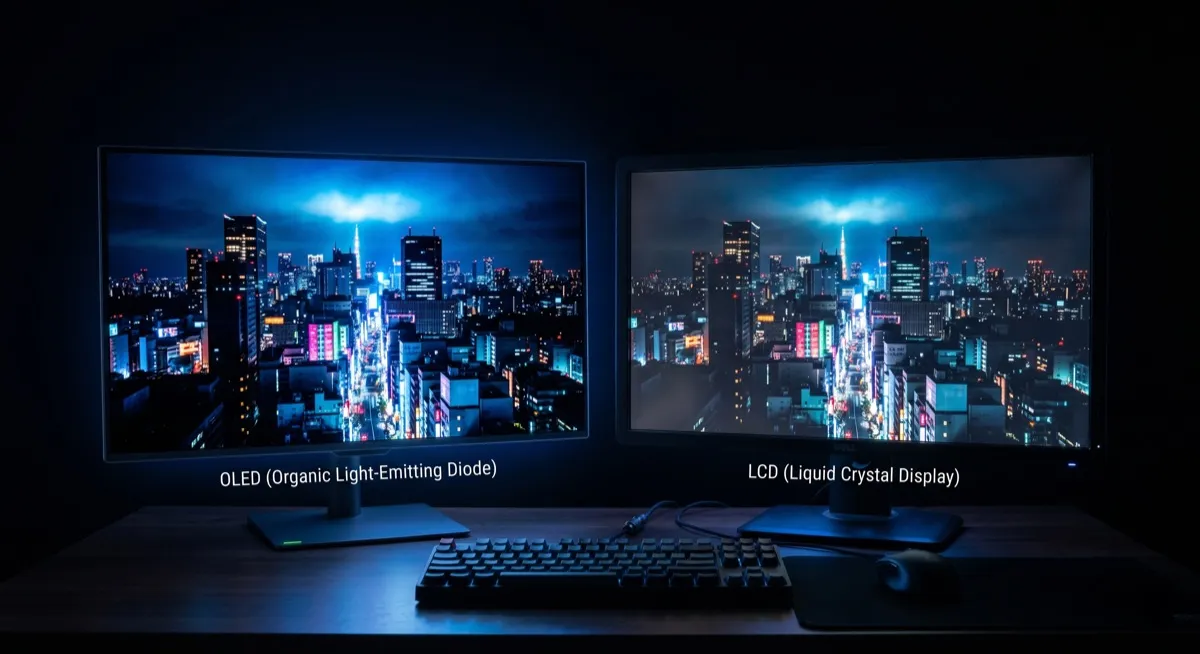 จอภาพ OLED vs LCD ทำร้ายตาต่างกันไหม - คำตอบที่แพทย์ตาจะไม่บอกให้รู้ในปี จอภาพ OLED vs LCD ทำร้ายตาต่างกันไหม - คำตอบที่แพทย์ตาจะไม่บอกให้รู้ในปี