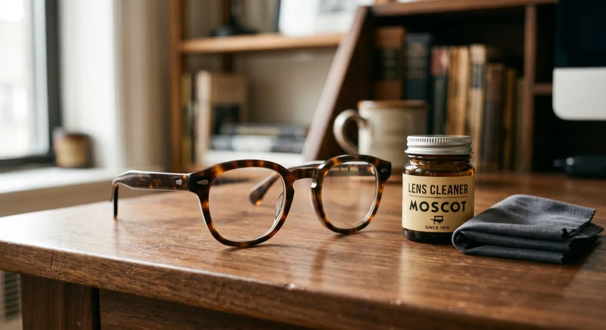 กรอบแว่น Thick Acetate ดูแลอย่างไร ไม่ให้บิดเบี้ยว คู่มือครบจบจากช่างแว่น Moscot กรอบแว่น Thick Acetate ดูแลอย่างไร ไม่ให้บิดเบี้ยว คู่มือครบจบจากช่างแว่น Moscot 2026