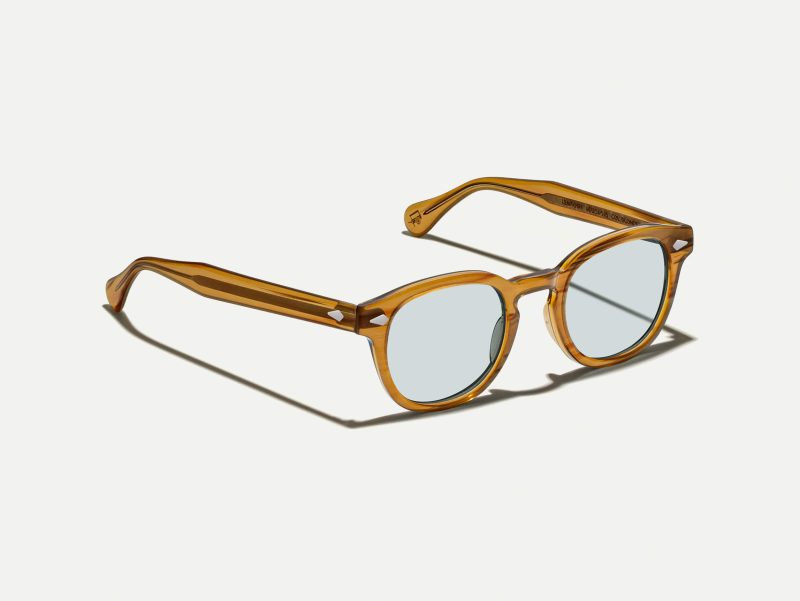 Moscot Lemtosh with blue+ 46 Blonde