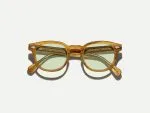 Moscot Lemtosh with green+ 49 Blonde